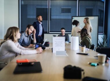 people sitting at the table