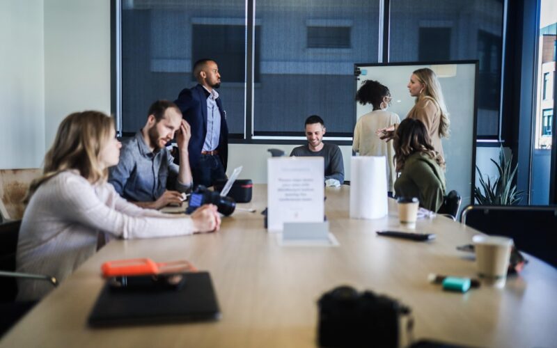 people sitting at the table